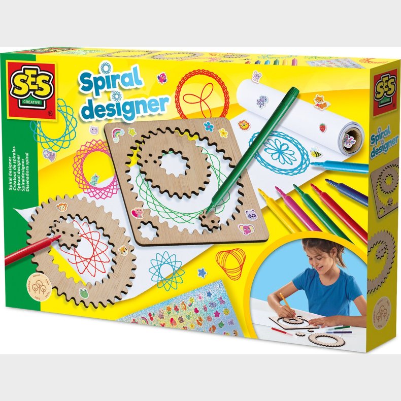 Ses Creative - Spiraltegnes�t Af Tr� - (s14788)