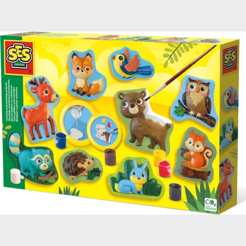 Ses Creative - Stb Og Mal - Skovens Dyr