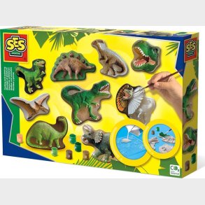 Ses Creative - Stb Og Mal St Til Brn - Dinosaurer