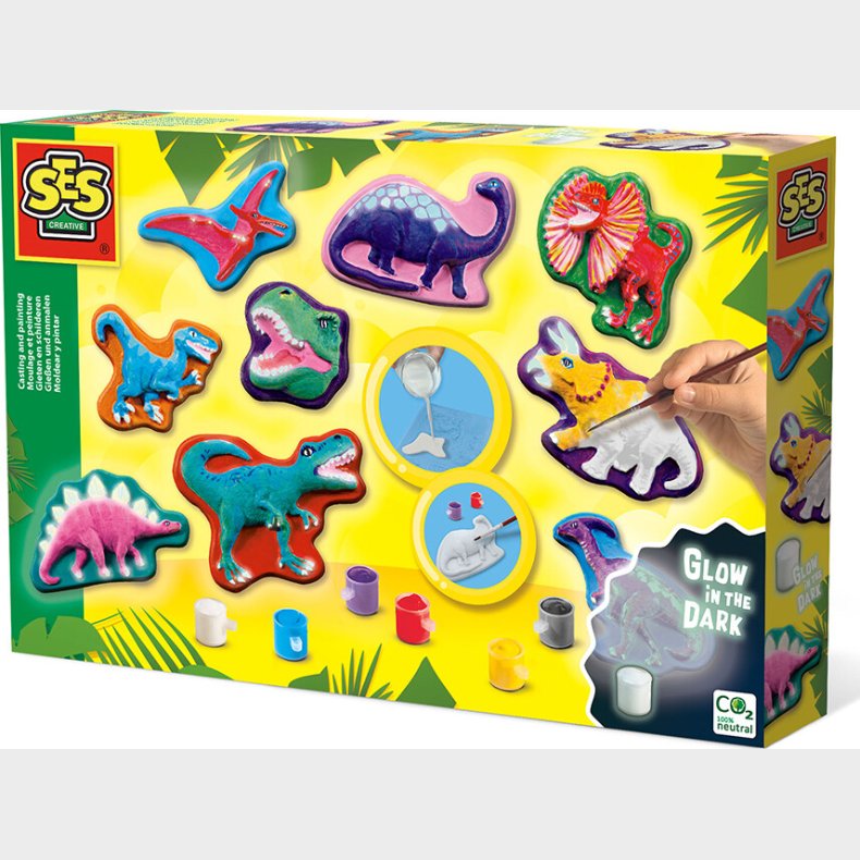 Ses Creative - Stb Og Mal - Dinosaurer