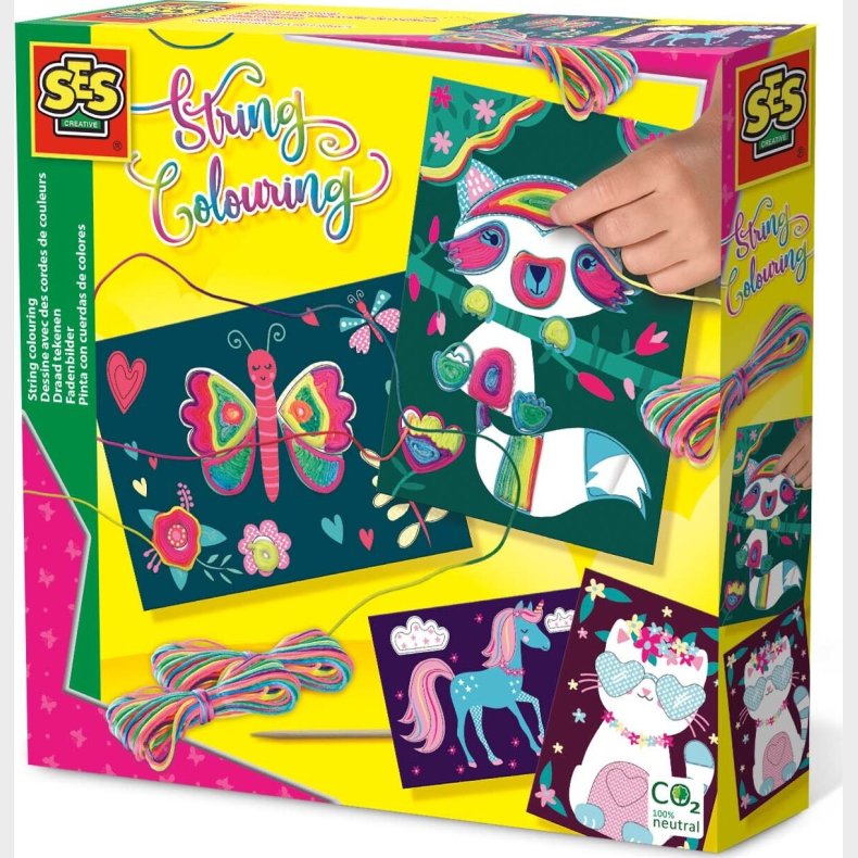 Ses Creative - Sykort Med Neonsnore