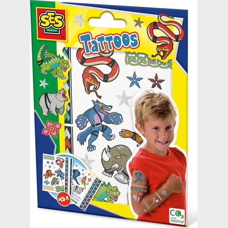 Ses Creative - Tatoveringer - Dyrekrigere