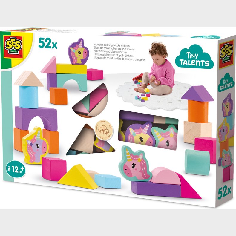 Ses Creative - Trklodser - Enhjrning 52 Stk