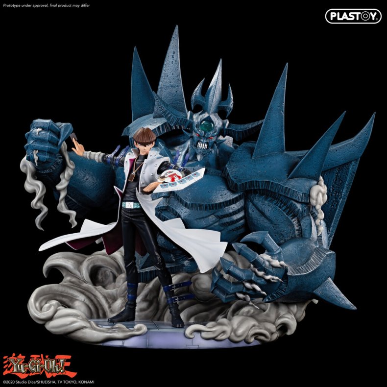 Seto Kaiba & Obelisk The Tormentor - Statue Collection