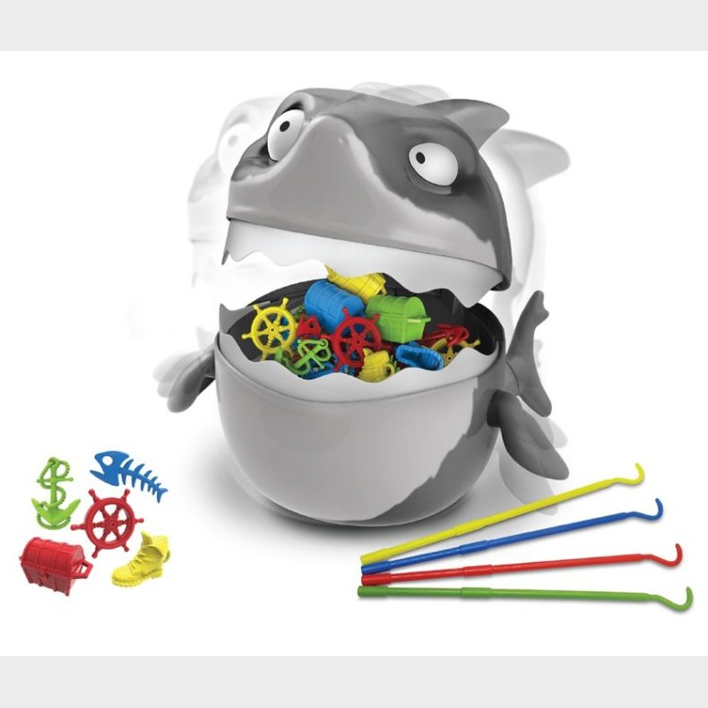 Shaky Shark  Sjovt fiskespil med den rystende haj