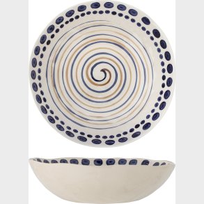 Bloomingville - Shama Skl - Orange - Stentj Keramik