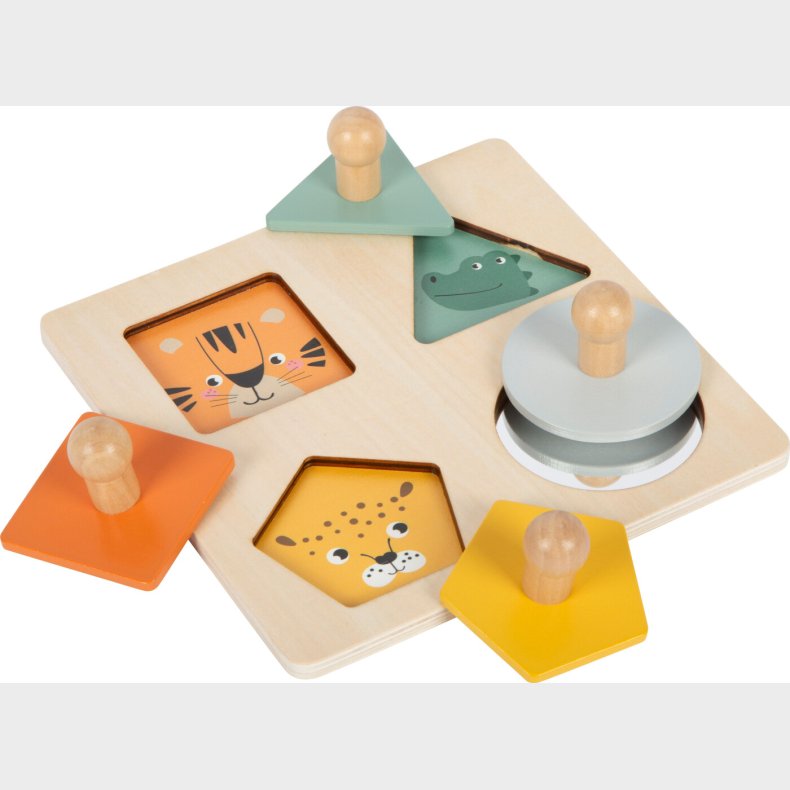 Shapes And Images Montessori Puzzle