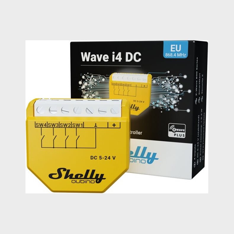 Shelly-qubino-wave-i4dc: Revolution�r Dit Smarte Hjem