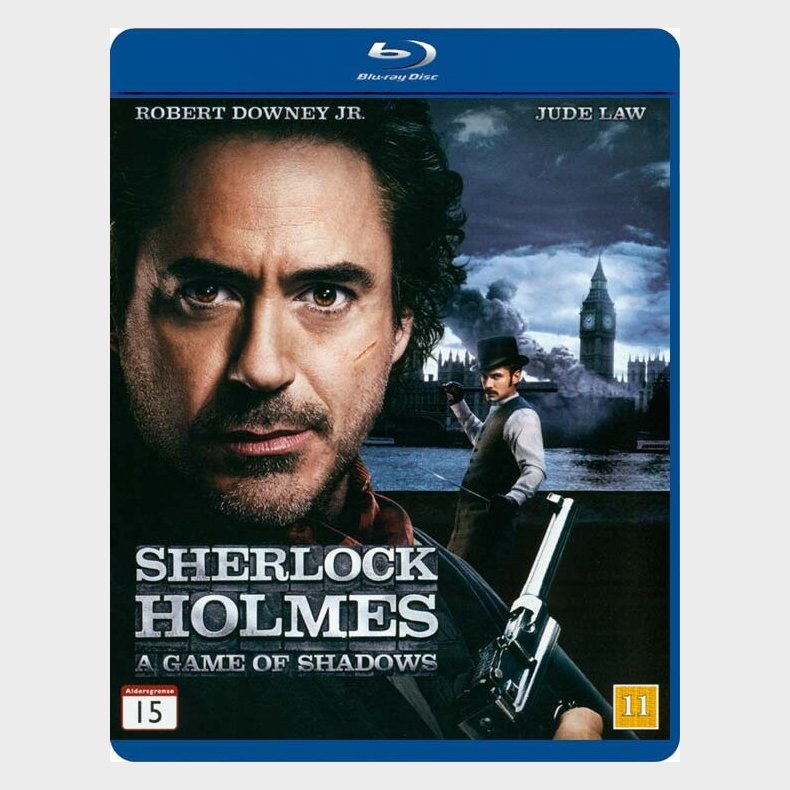 Sherlock Holmes 2 - A Game Of Shadows / Skyggespillet - Blu-Ray