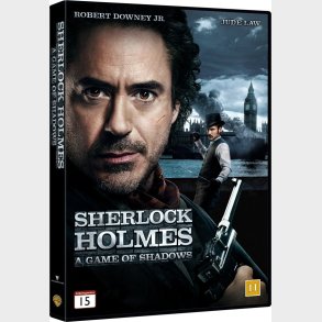 Sherlock Holmes 2 - A Game Of Shadows / Skyggespillet - DVD - Film