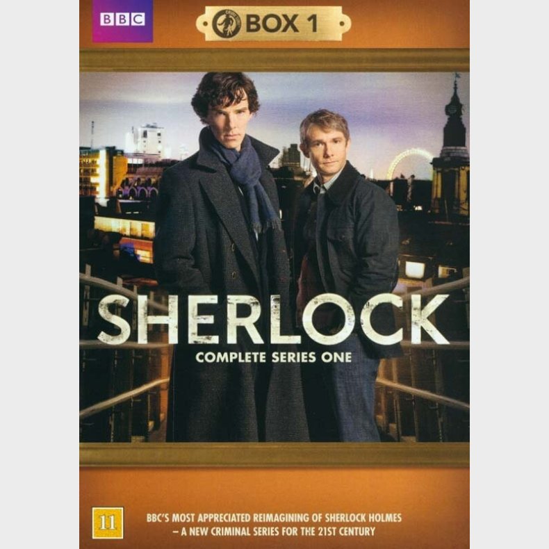 Sherlock Holmes - Sson 1 - Bbc - DVD - Tv-serie