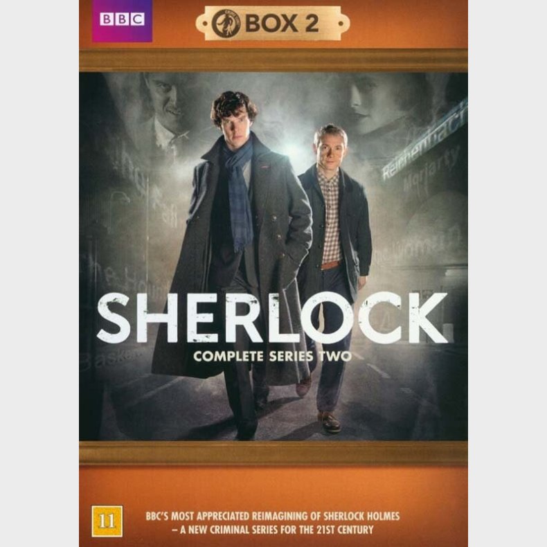 Sherlock Holmes - Sson 2 - Bbc - DVD - Tv-serie