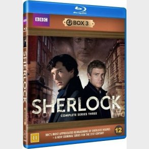 Sherlock Holmes - Sson 3 - Bbc - Blu-Ray - Tv-serie