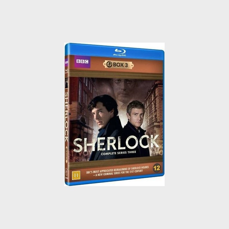 Sherlock Holmes - Sson 3 - Bbc - Blu-Ray - Tv-serie