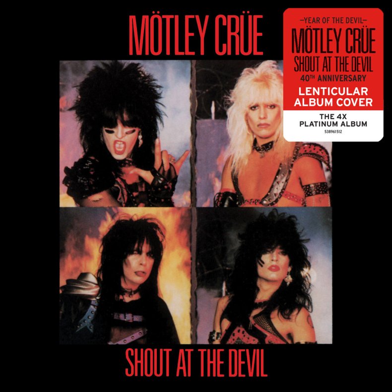 M�tley Cr�e - Shout At The Devil - 3d Cover - CD
