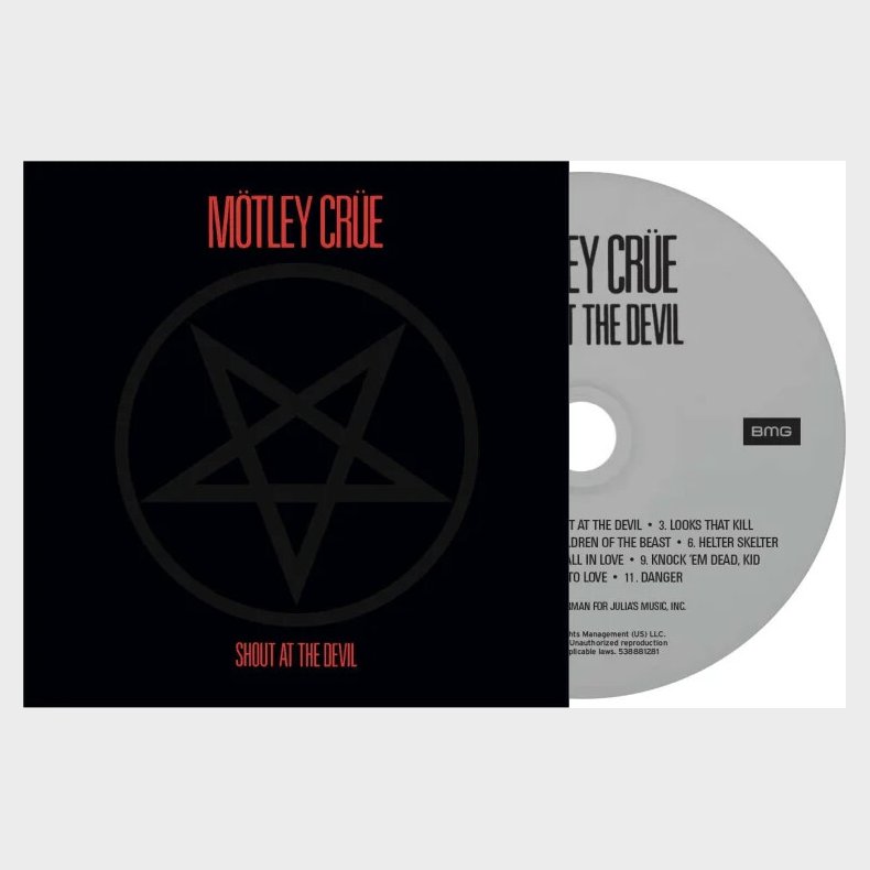 M�tley Cr�e - Shout At The Devil - CD
