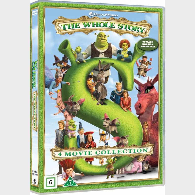 Shrek 1 // 2 // 3 // 4 - DVD - Film