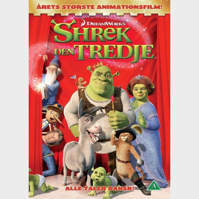 Shrek 3 - Den Tredje / The Third - DVD - Film