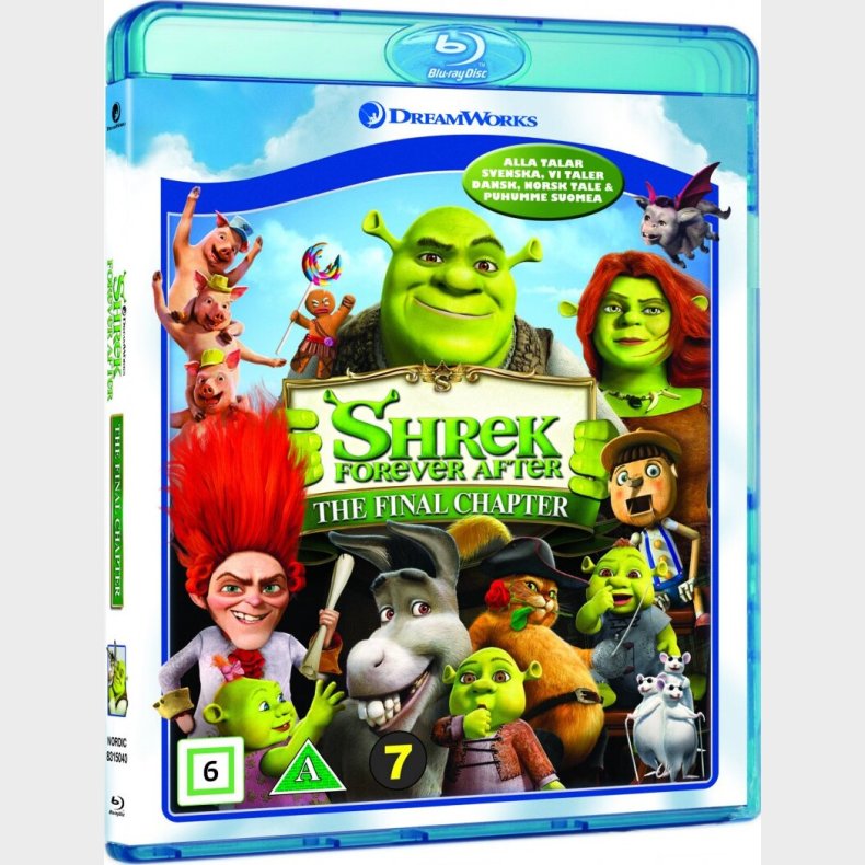 Shrek 4 Den Lykkelige - Forever After  - Blu-Ray