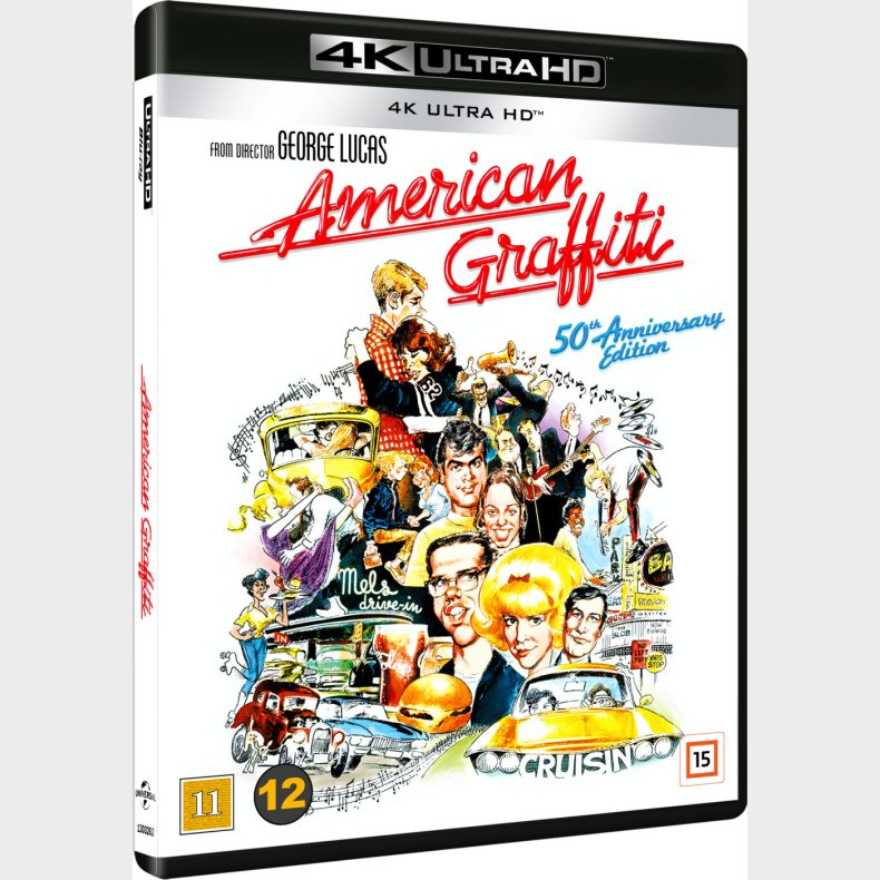 American Graffiti - 1973 / Sidste Nat Med Kliken - 4K Blu-Ray