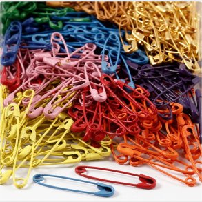 Sikkerhedsnle - L 34 Mm - Tykkelse 0,8-1,00 Mm - 10x100 Stk.