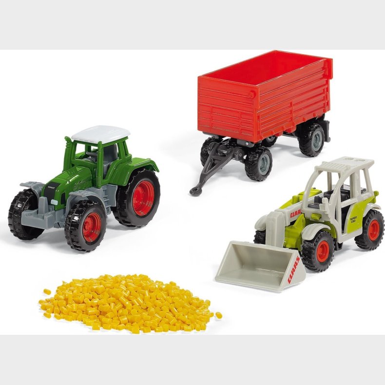 Siku - Landbrugsmaskiner Leget�j Gaves�t - 4 Dele - 6304