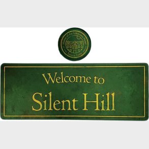 Silent Hill Xl Desk Pad And Coaster Set
