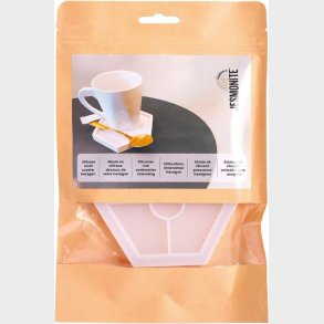 Silikoneform Hexagonal 11,5x10cm - 179023 - Jesmonite