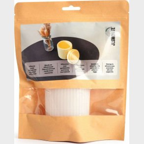 Jesmonite - Form - Silikone - Rillet Beholder Med L�g