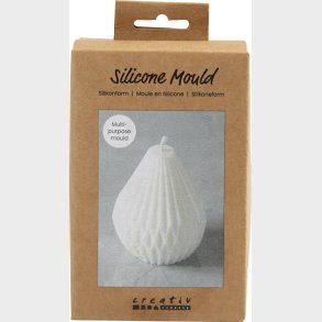 Silikoneform Til Lys Og Andet - Rillet Drbeform