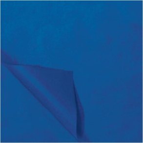 Silkepapir 5 Ark 50 X 70 Cm - 18 G - Blue - Haza