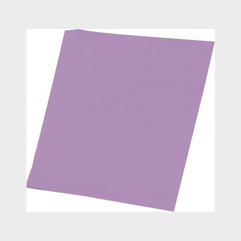 Silkepapir 5 Ark 50 X 70 Cm - 18 G - Lilla - Haza