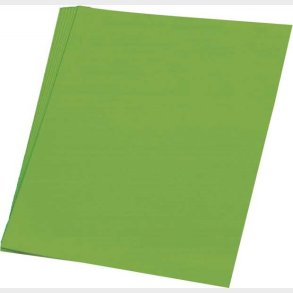 Silkepapir 5 Ark 50 X 70 Cm - 18 G - Lime Grn - Haza