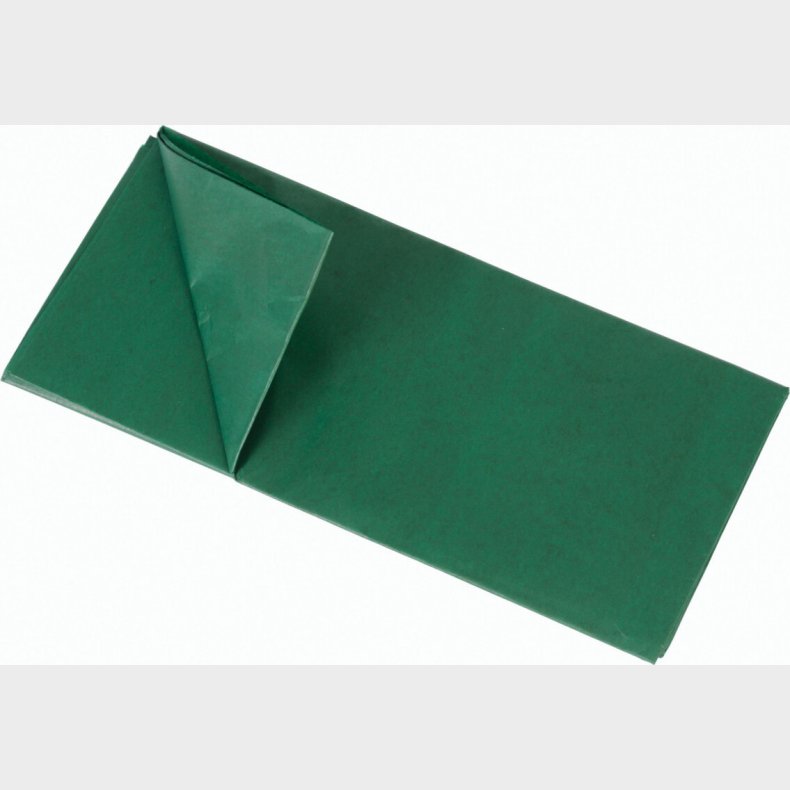 Silkepapir 5ark 50x70 Mrk Grn - 49