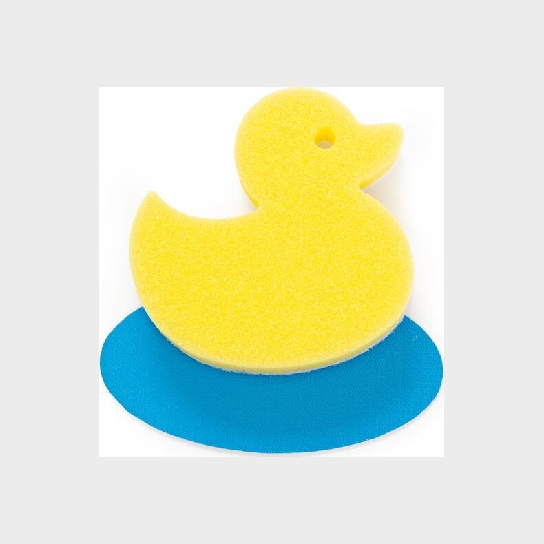 Kikkerland - Skuresvamp Med Holder - And