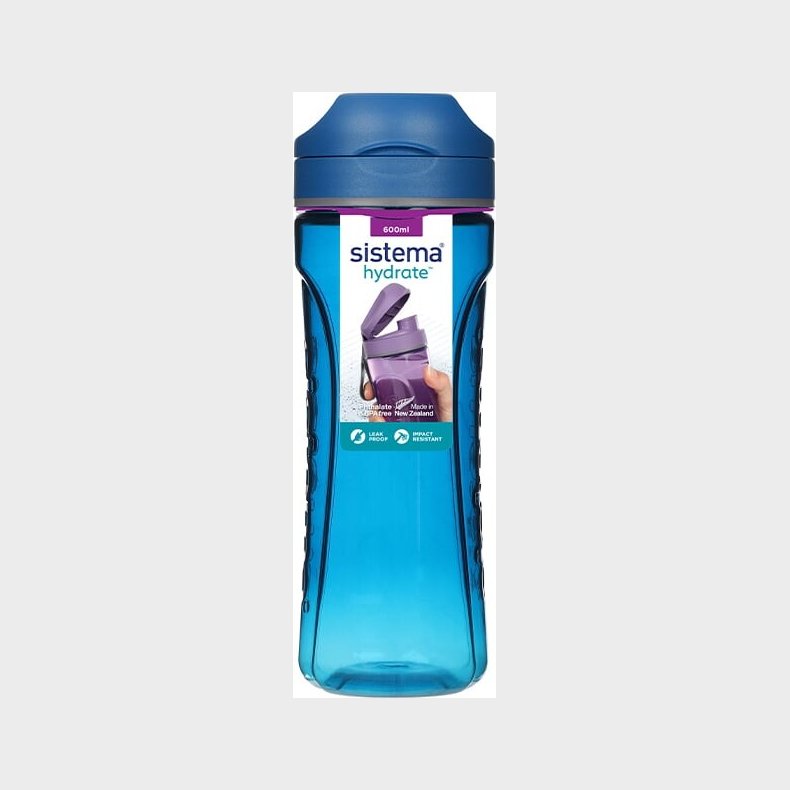 Sistema - Hydrate Tritan Swift Drikkedunk - 600 Ml - Bl