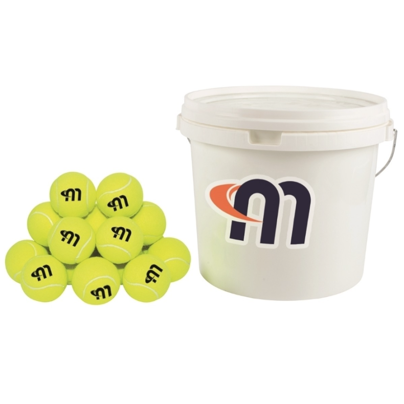 Tennisbolde i spand, 48 stk