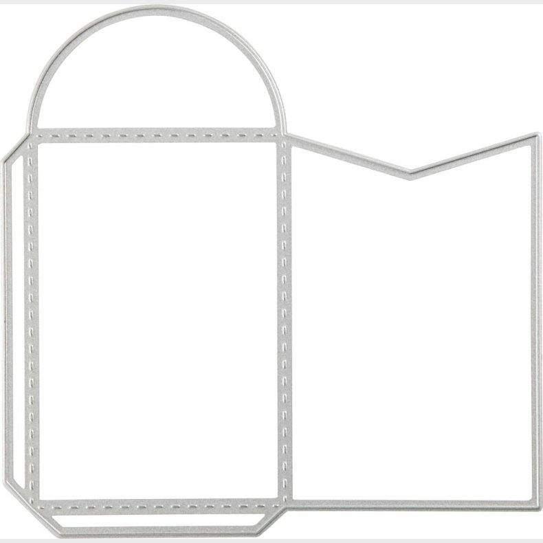 Prge- Og Skreskabelon - Kuvert - Str. 8,5x5,5 Cm