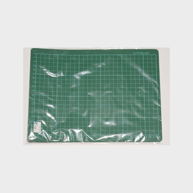 Skreplade A4 22x30cm 3mm Grn