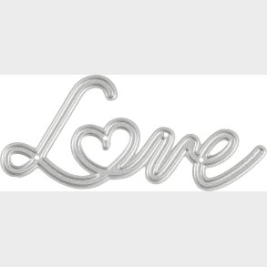 Skreskabelon - Love - Str. 69x30,5 Mm