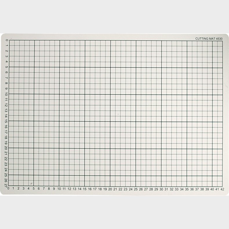 Sk�reunderlag - Str. 30x45 Cm - Tykkelse 3 Mm - 1 Stk.