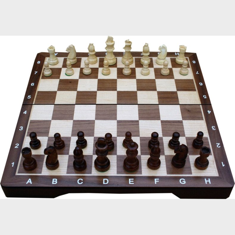 Skak Br�tspil I Tr� - Medium