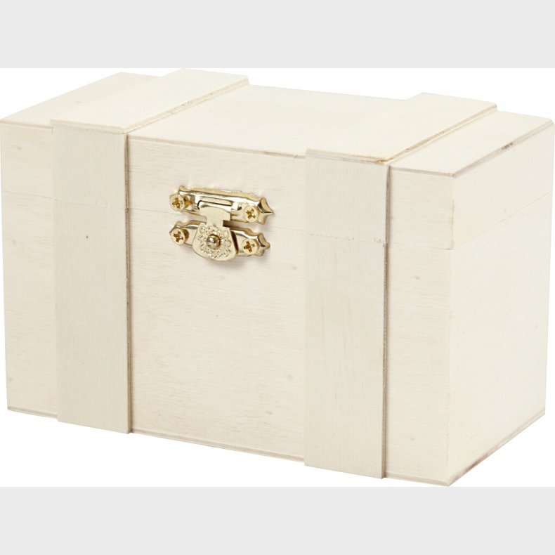 Skattekiste - H 7,5 Cm - L 12 Cm - B 6 Cm - 1 Stk.