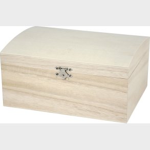 Skattekiste - Str. 21,5x15,8x10,6 Cm - 1 Stk.