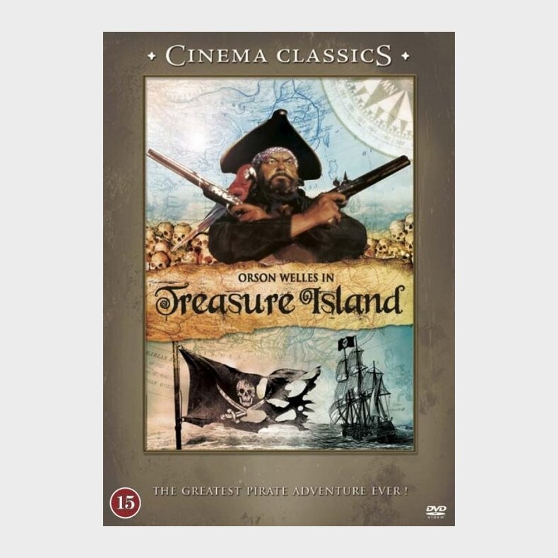 Skatteen / Treasure Island - DVD - Film