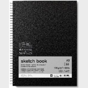 Skitsebog - A3 - 50 Sider - Winsor & Newton