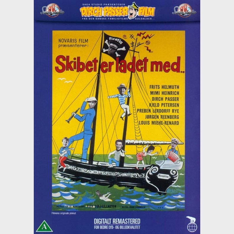 Skibet Er Ladet Med - DVD - Film