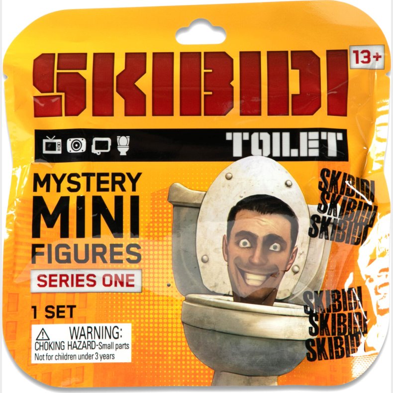 Skibidi Toilet - Mini Mystery Figurer Assorteret