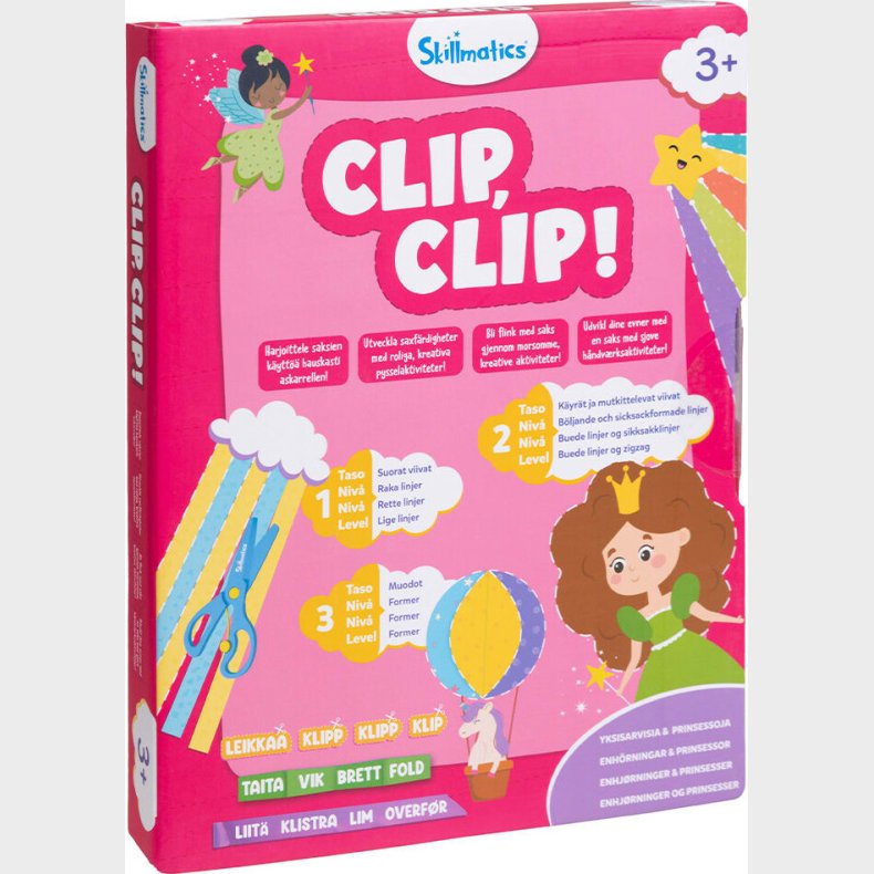 Skillmatics - Clip Clip Unicorns (33002268)