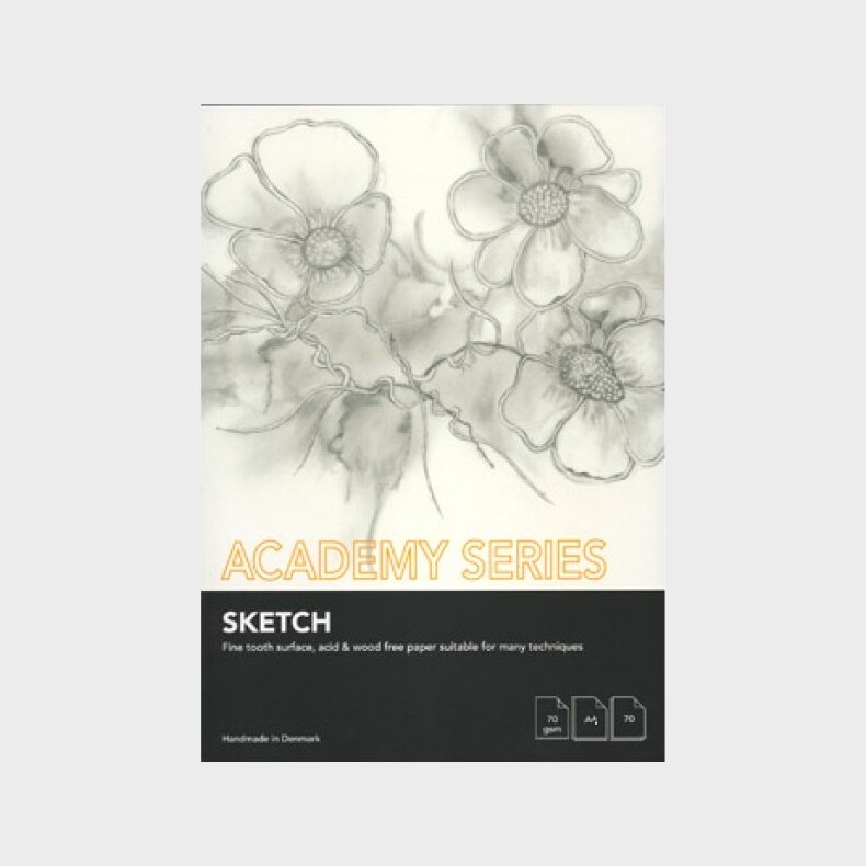 Skitseblok Academy A4 70 G - 70 Ark